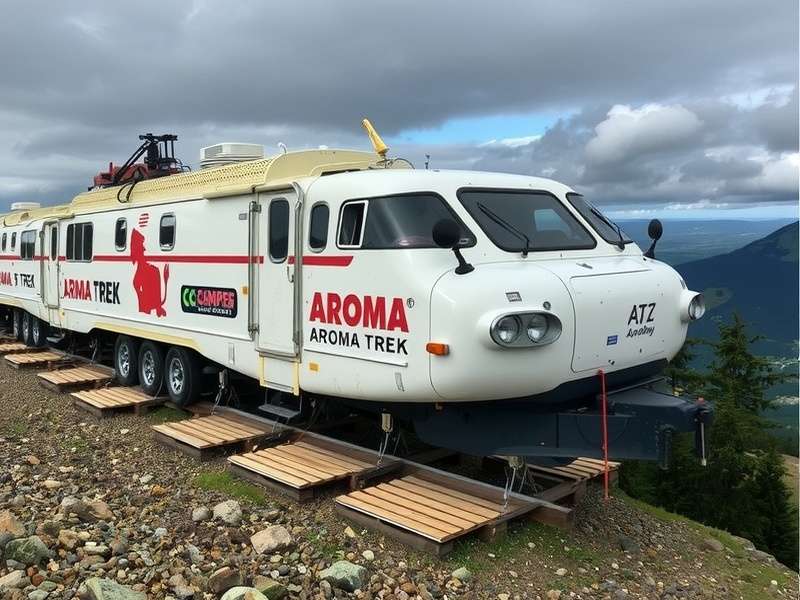 Aroma Trek gameplay screenshot showing scent collection interface